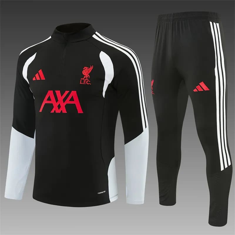 2026-27 Liverpool Black Half-Zip Training Jersey
