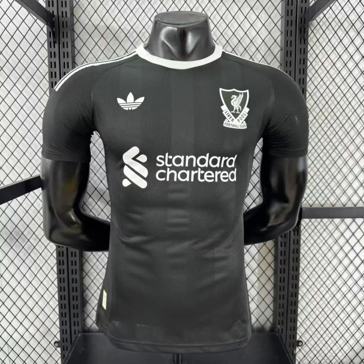 2025-26 Liverpool Black Goalkeeper Jersey - Player Version