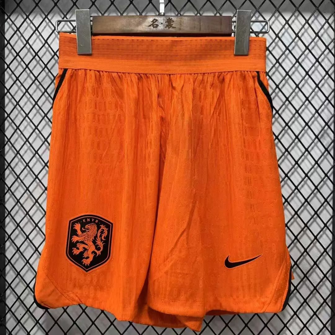 2026-27 Netherlands Home Shorts – Player Version