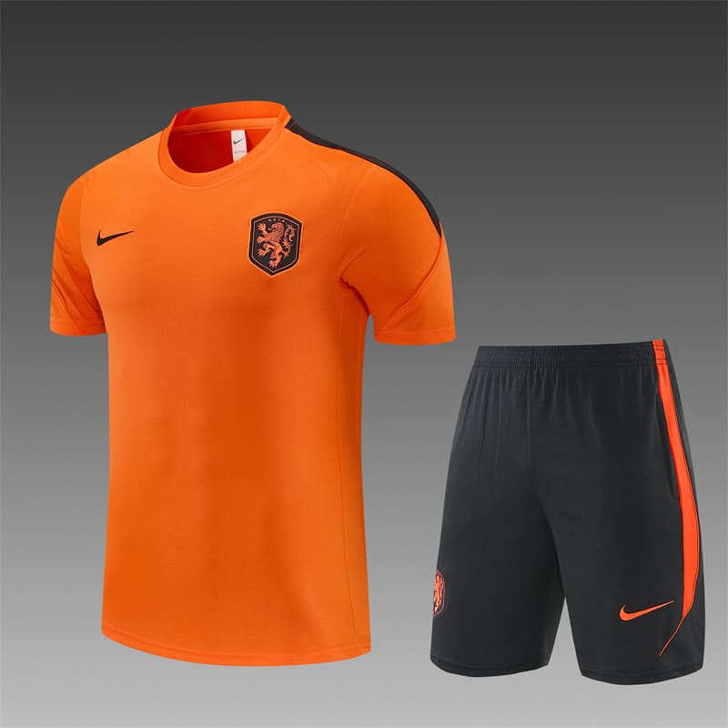2026-27 Netherlands Royal Orange Short-Sleeve Training Jersey