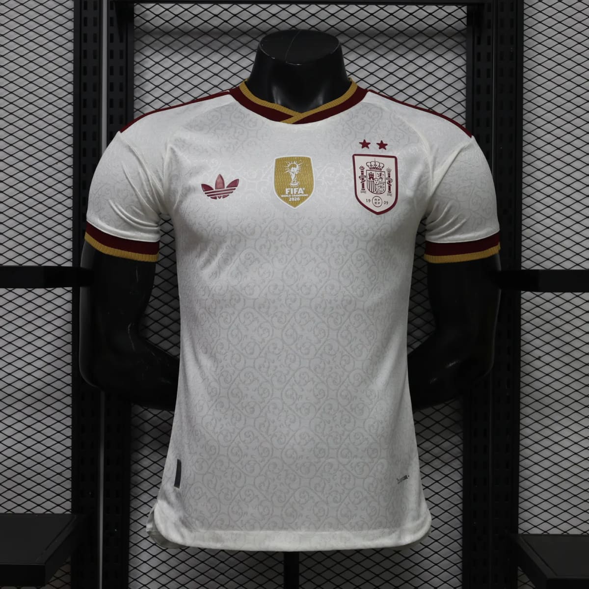 2026-27 Spain Away Jersey (Two Stars) – Player Version