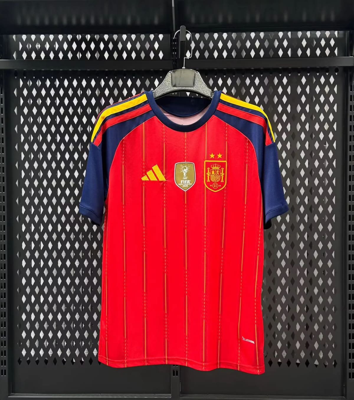 2026-27 Spain Home Jersey (Two Stars) — Fan Version