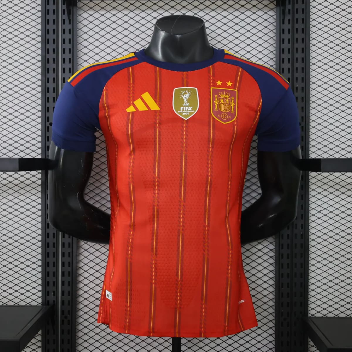 2026-27 Spain Home Jersey (with two stars) – Player Version
