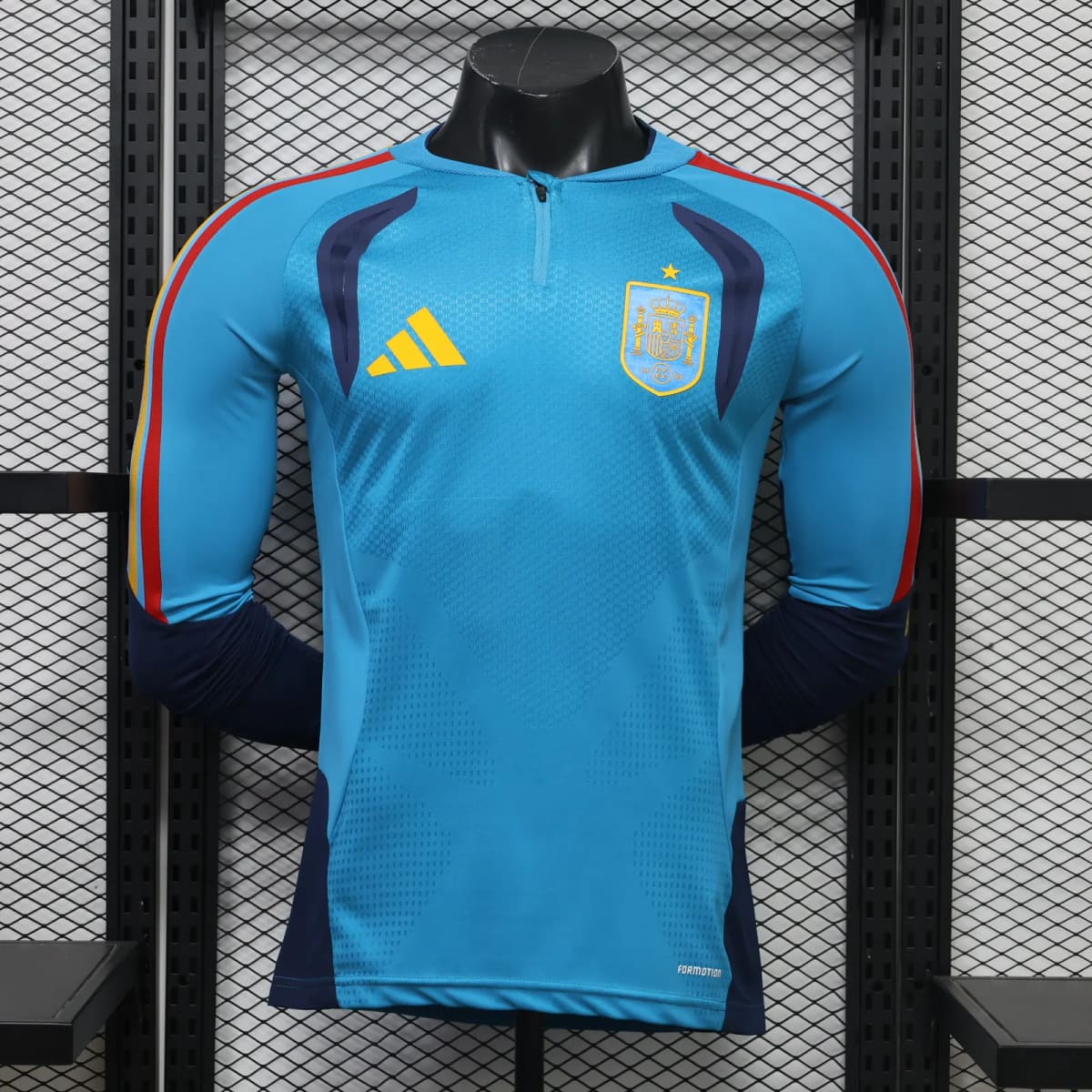 2026-27 Spain Long-Sleeve Training Jersey – Player Version