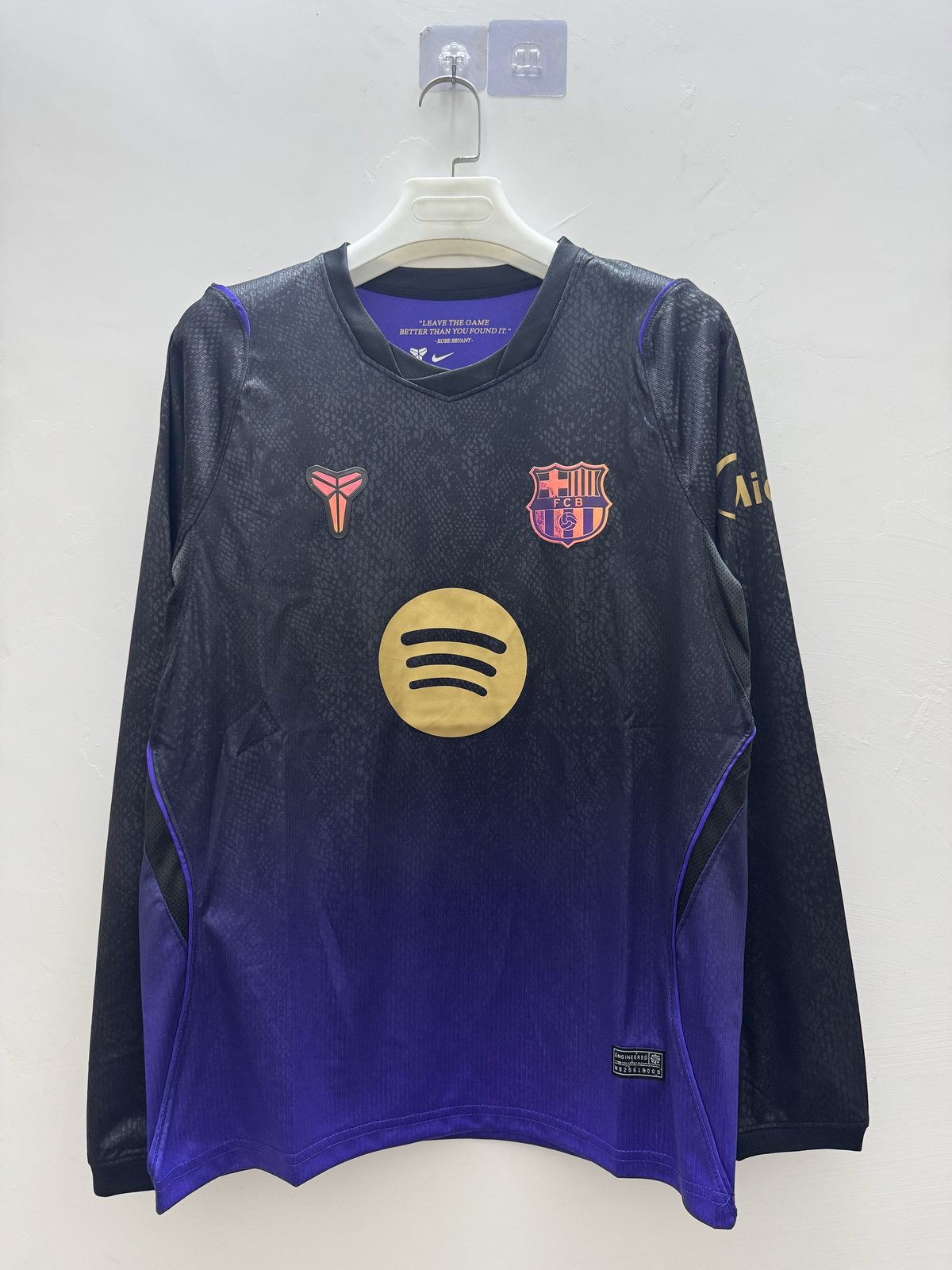 2026-27 Barcelona Away Long-Sleeve Jersey – Fan Version 1