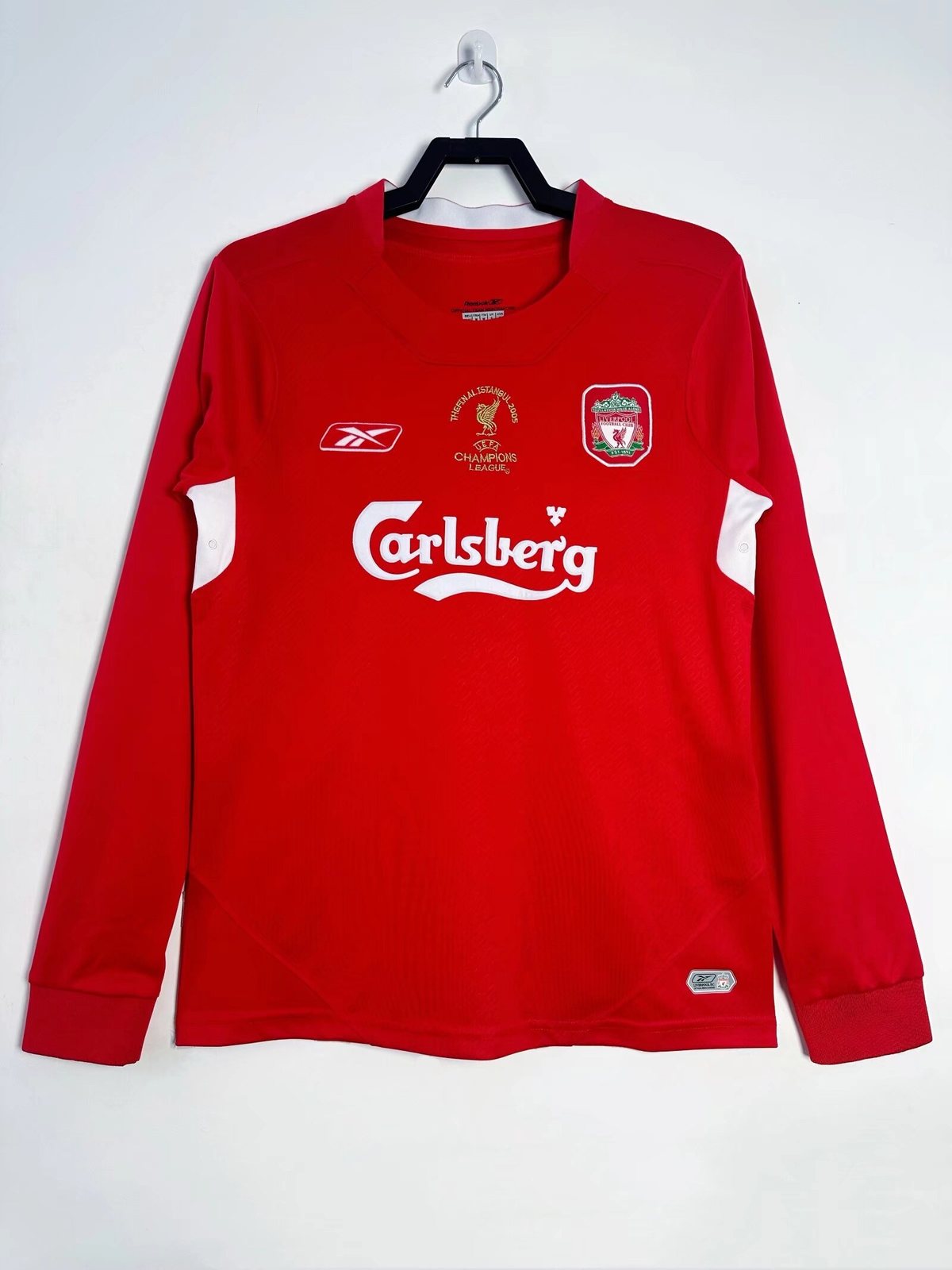 2004-05 Liverpool FC Home Long Sleeve Retro Shirt 1
