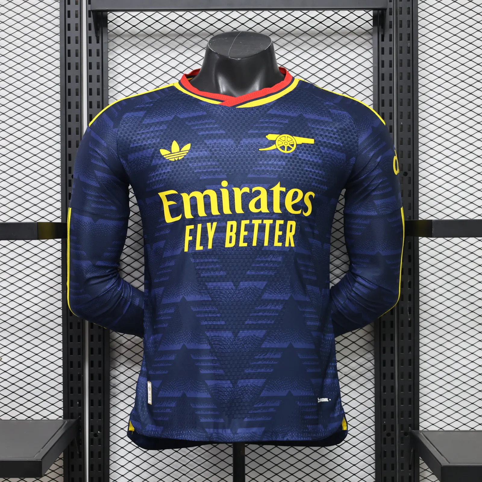 2026-27 Arsenal Away Long-Sleeve Kit - Player Version 1