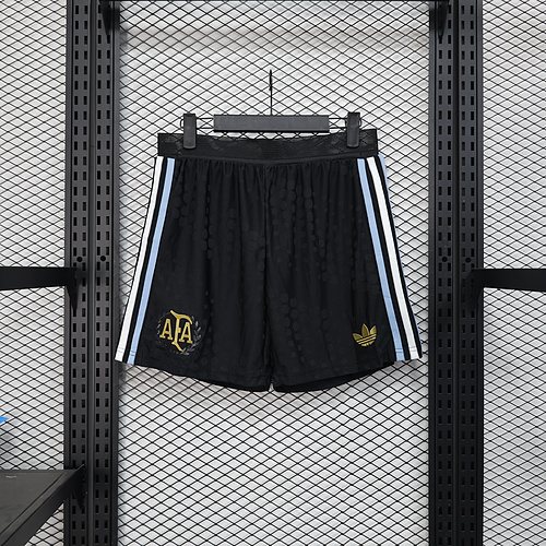 2025-26 Argentina Black Shorts Jersey - Player Edition 1
