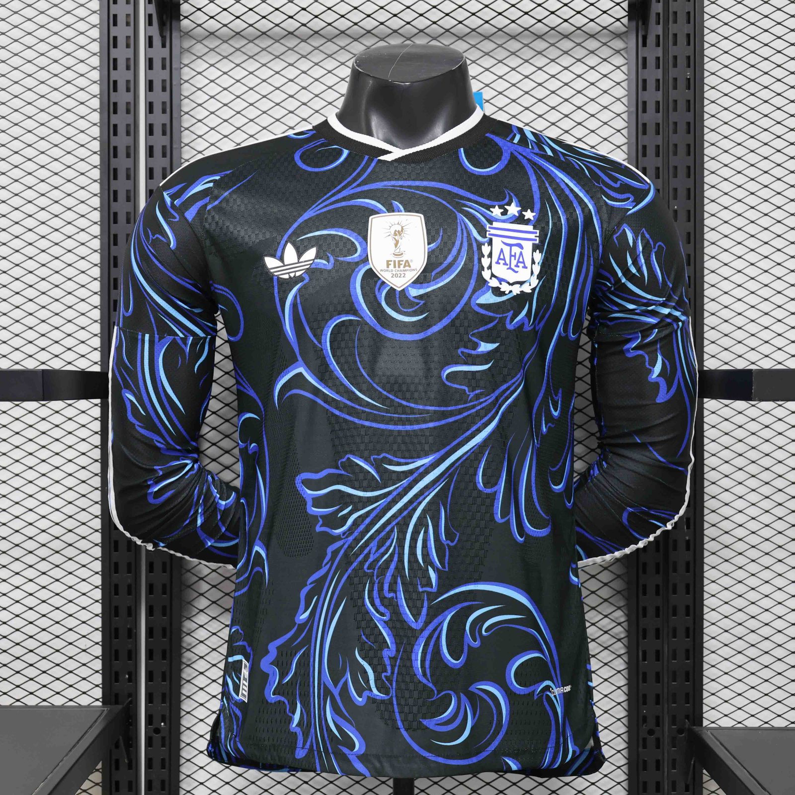 2026 Argentina Away Long-Sleeve Jersey - Player Version 1