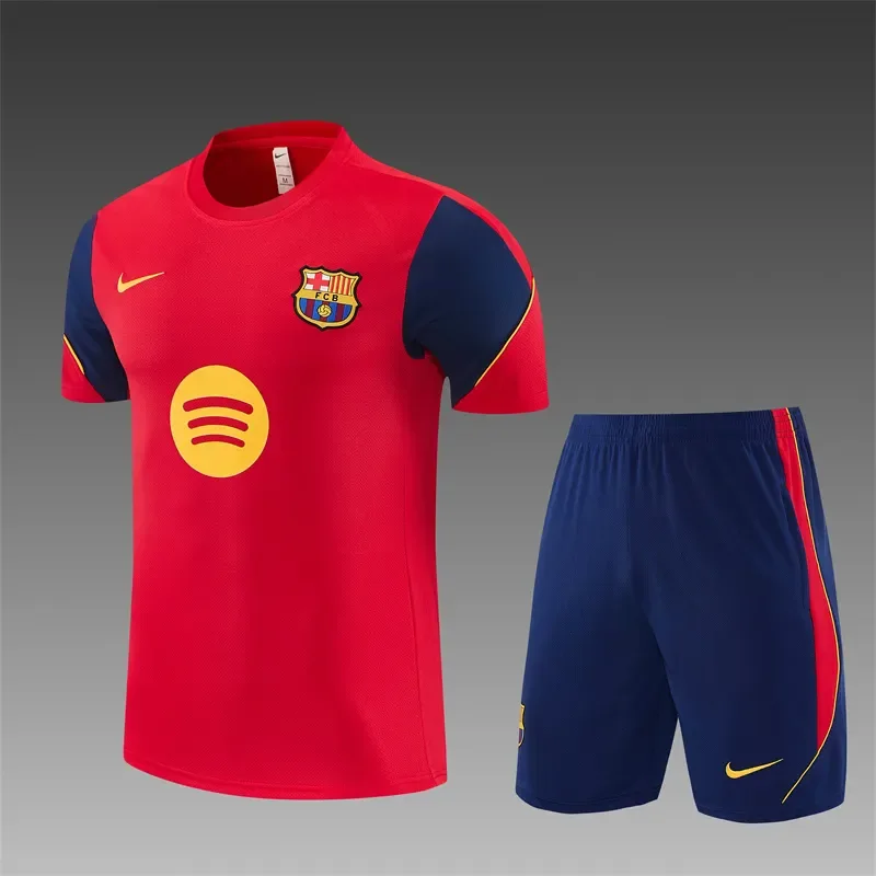 2026-27 Barcelona Red Short-Sleeve Training Jersey 1
