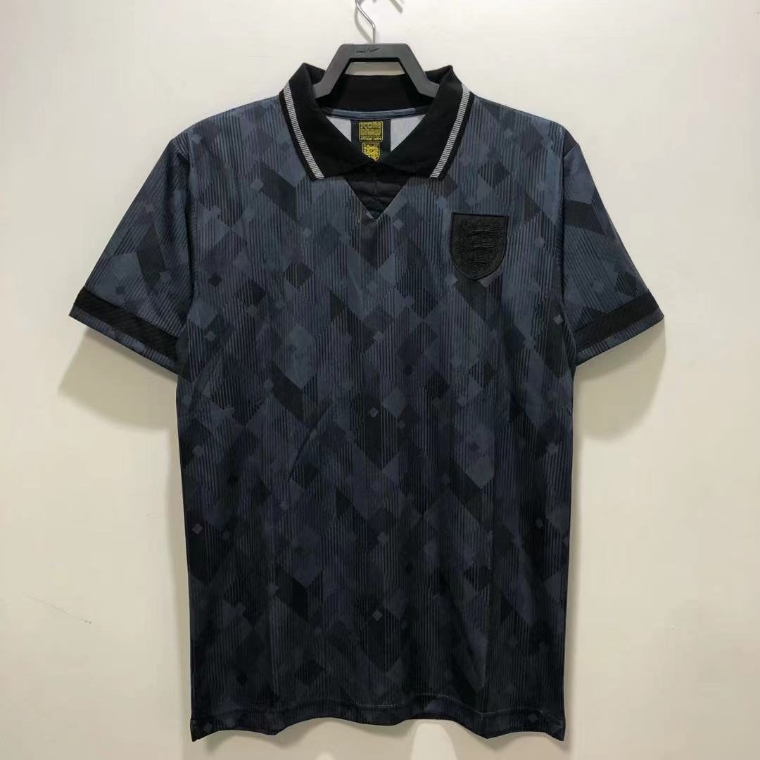 1990 England Away Retro Shirt - No Logo 1