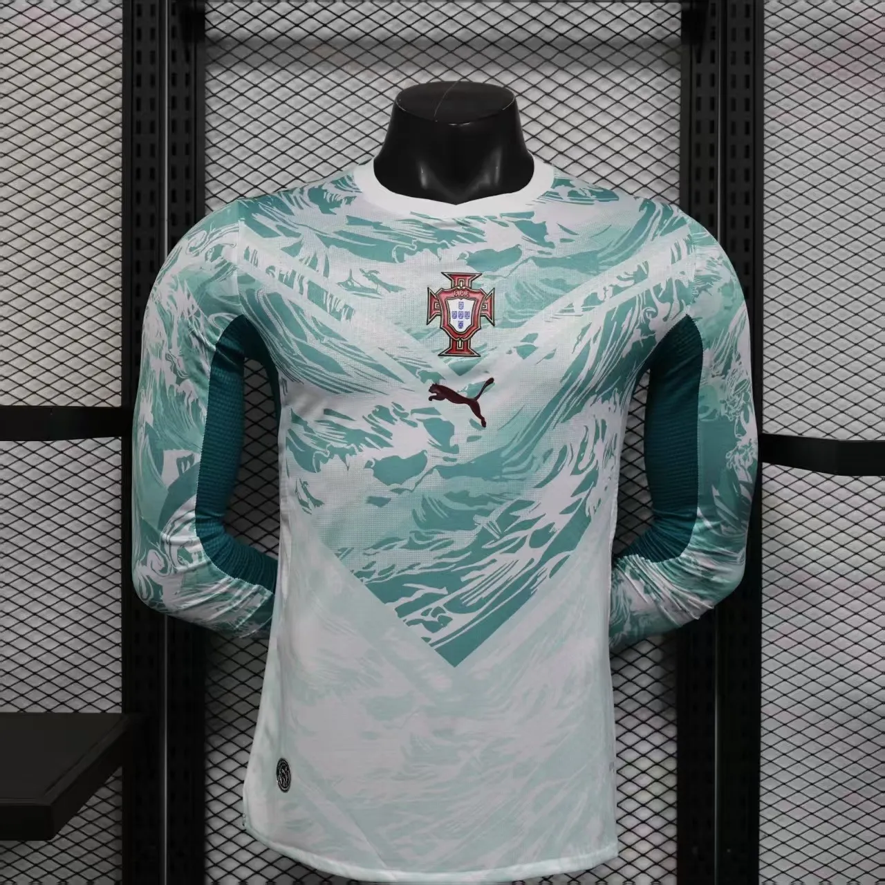 2026-27 Portugal Away Long-Sleeve Jersey – Player Version 1