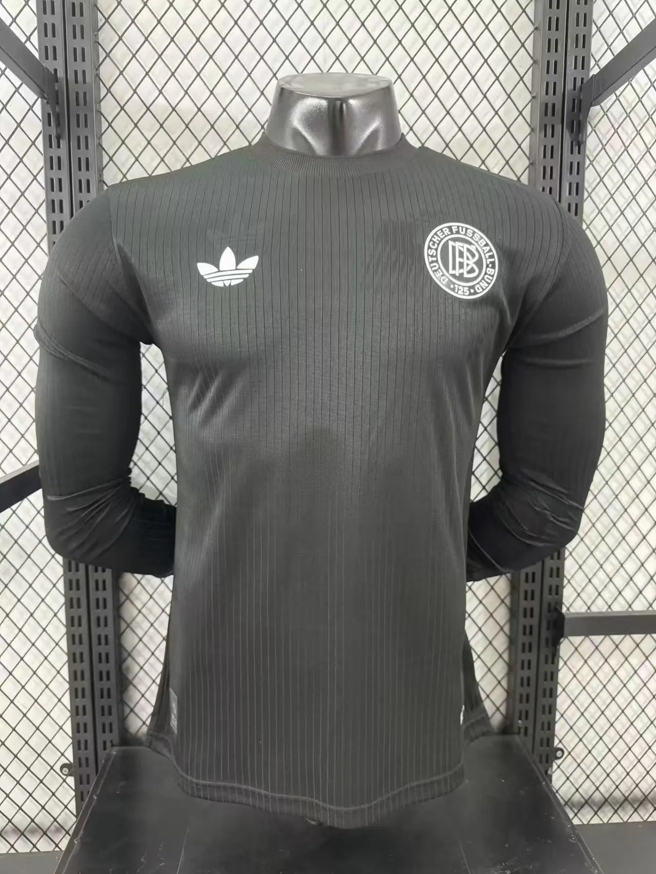 2025-26 Germany National Team 125th Anniversary Long-Sleeve Jersey – Player Version 1