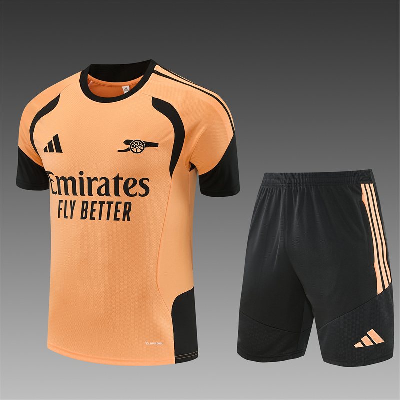2026-27 Arsenal Orange Short-Sleeve Training Jersey 1