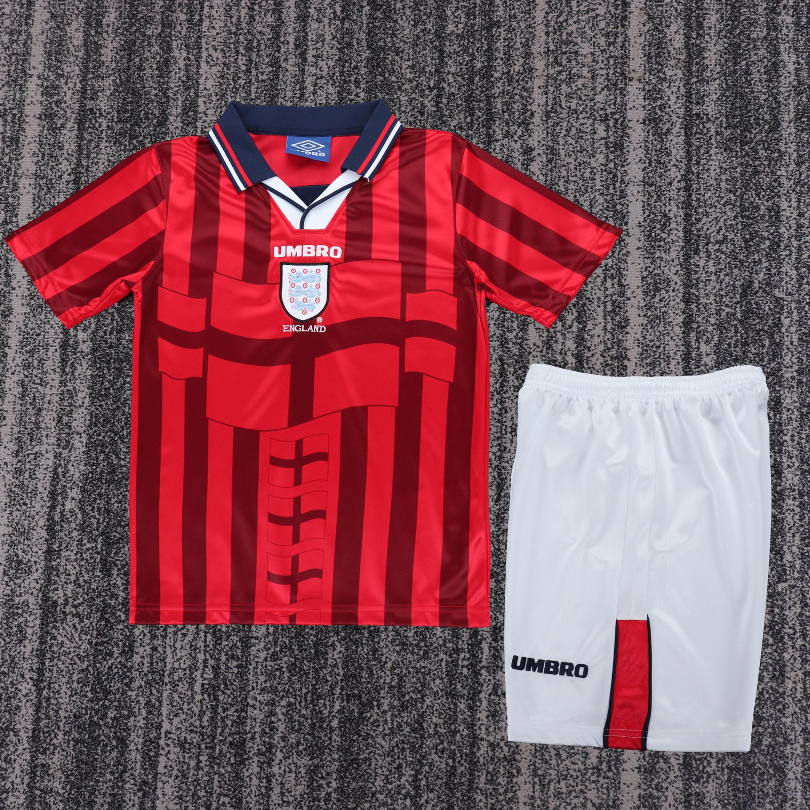 1998 England Away Retro Shirt – Kids 1