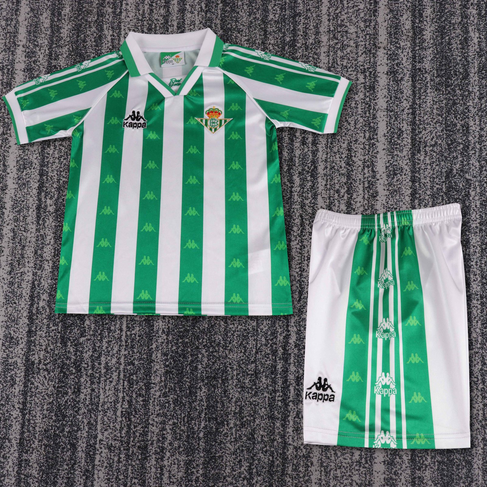 1995-97 Real Betis Home Retro Shirt - Kids 1