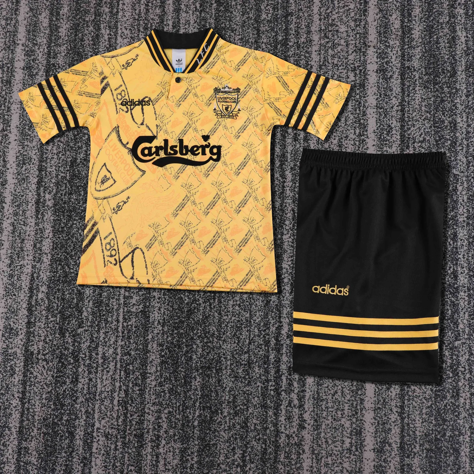 1994-96 Liverpool 2 Away Retro Shirt - Kids 1