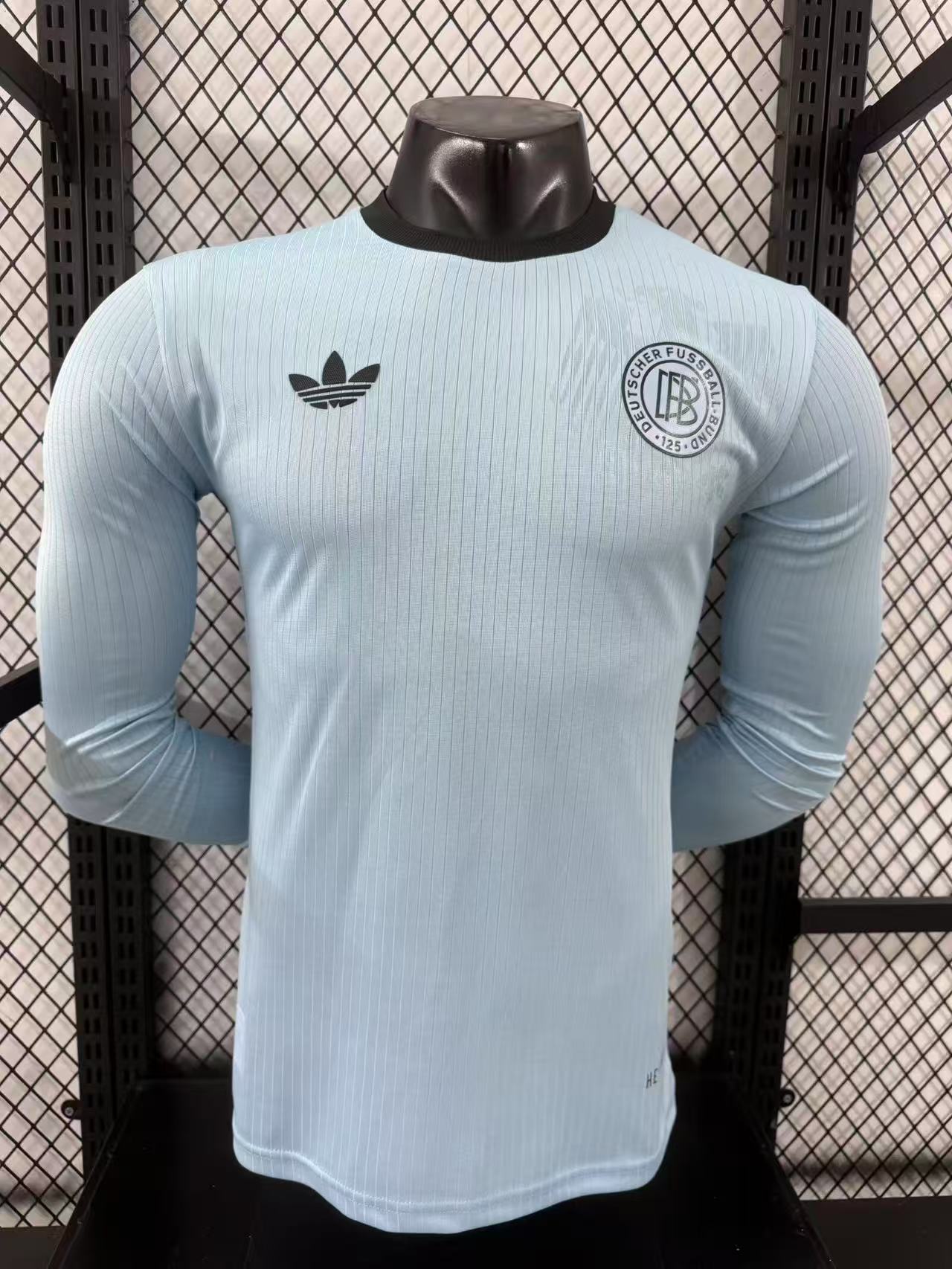 2025-26 Germany 125th Anniversary Long-Sleeve Jersey – Player Version 1