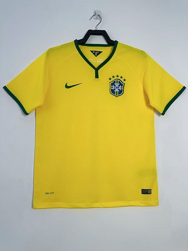 2014 Brazil Home Retro Jersey 1