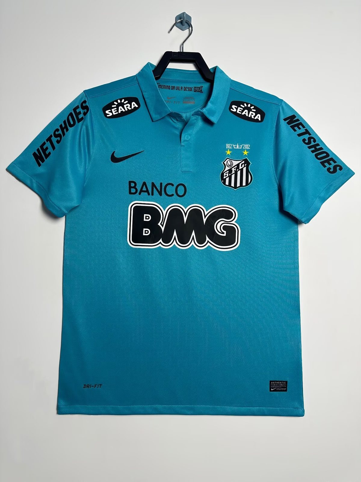 2012-13 Santos Second Away Retro Jersey (with epaulettes) 1