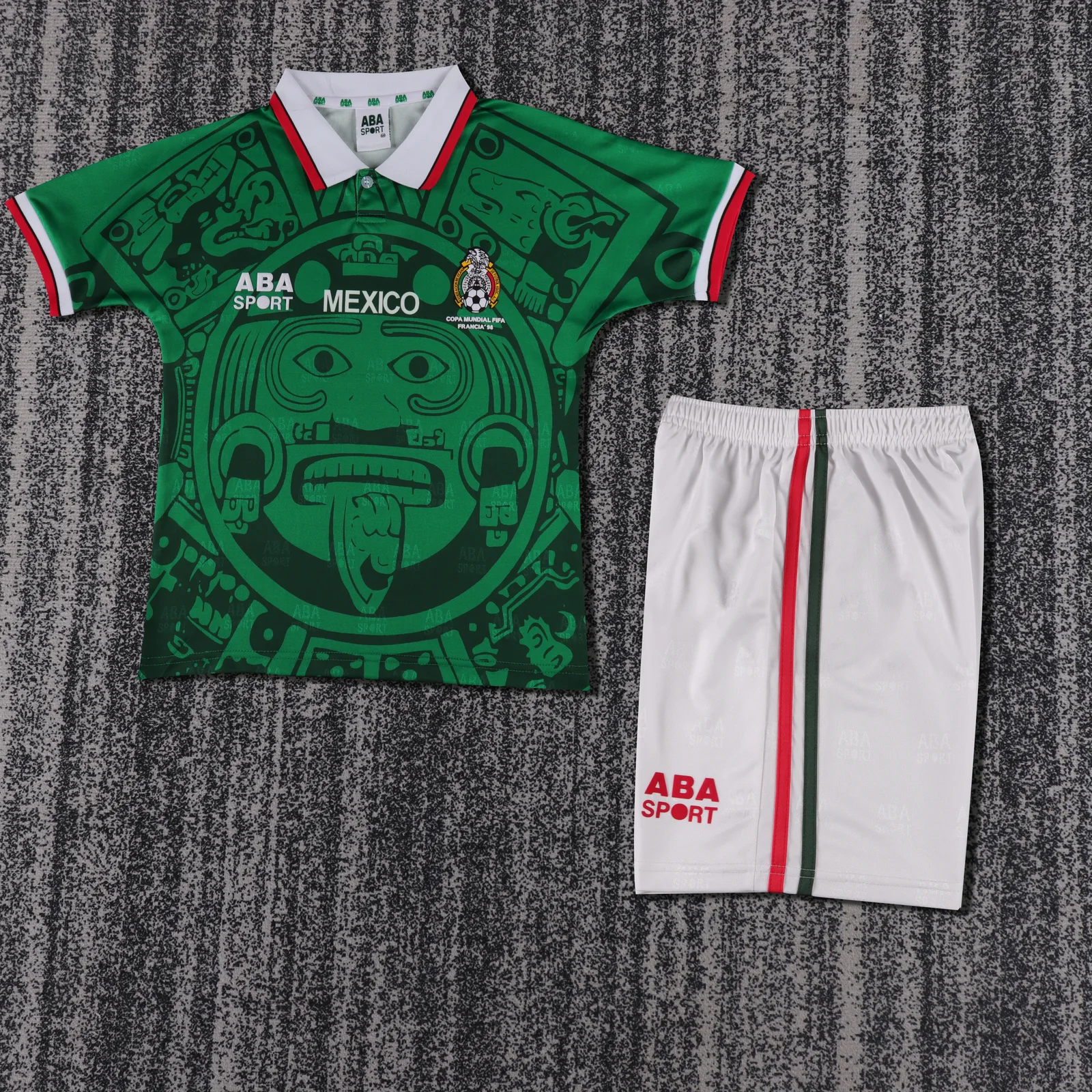 1998 Mexico Home Retro Shirt - Kids 1