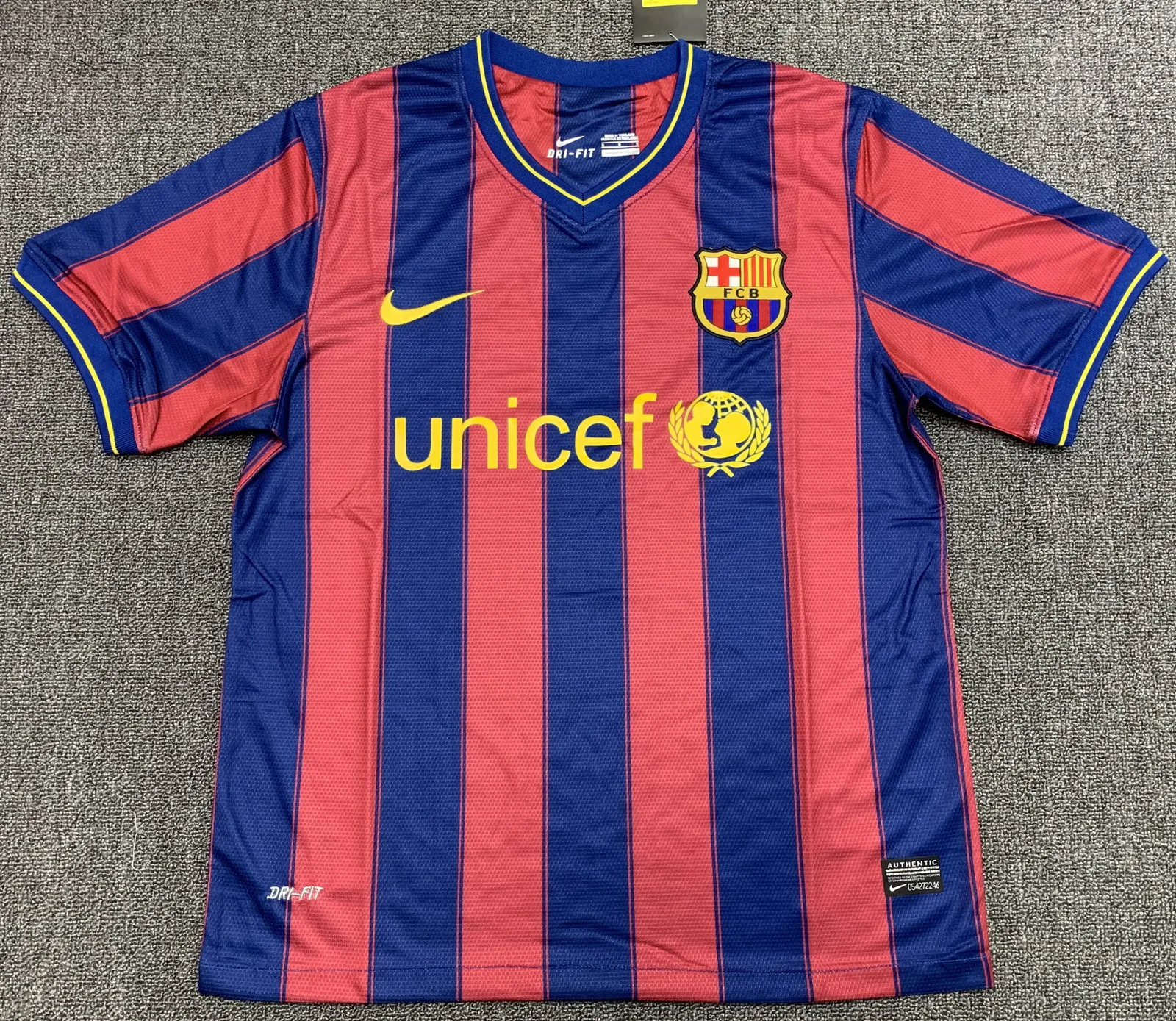 2009-10 Barcelona Home Retro Jersey 1