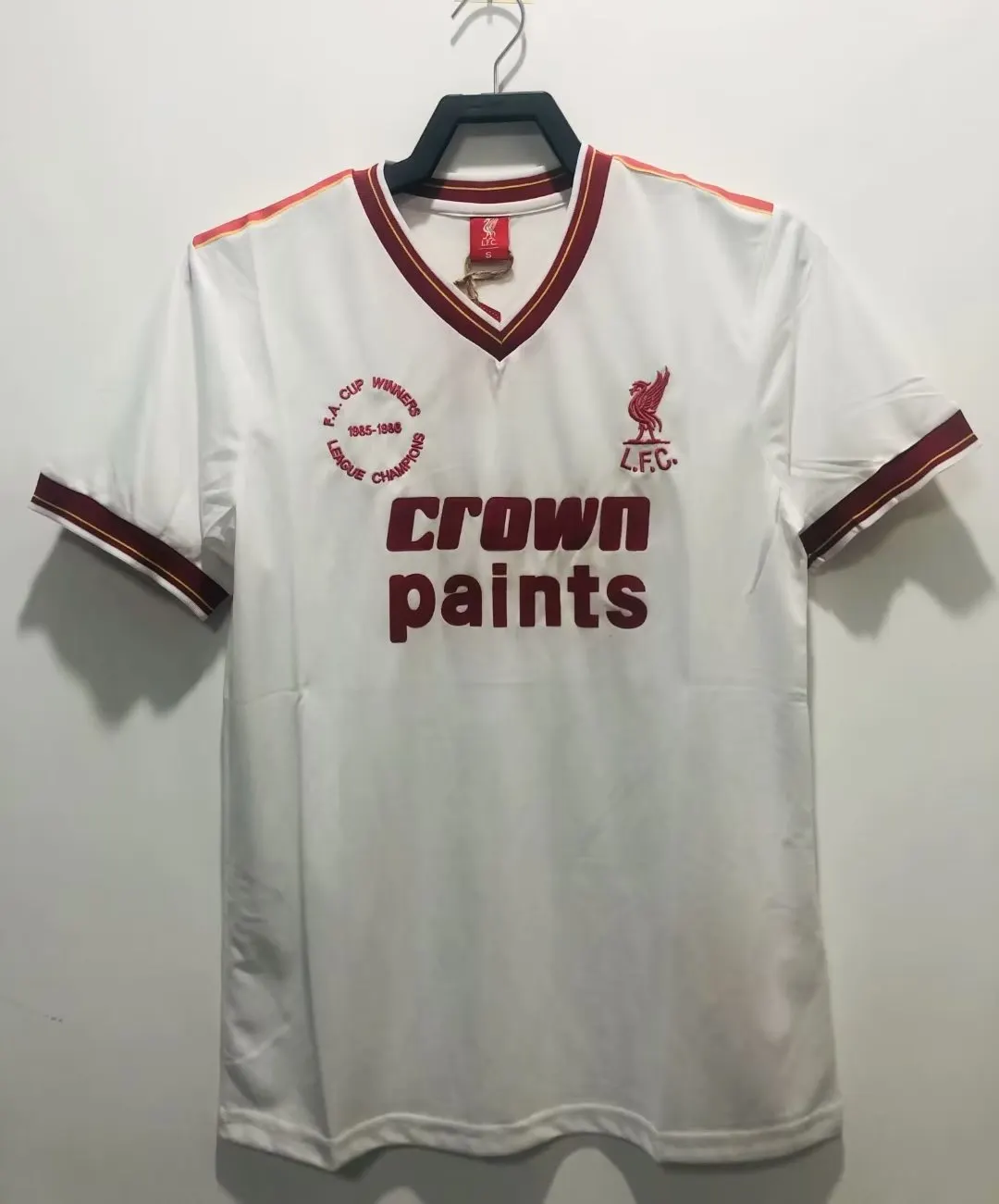 1985-86 Liverpool 2nd Away Retro Jersey 1