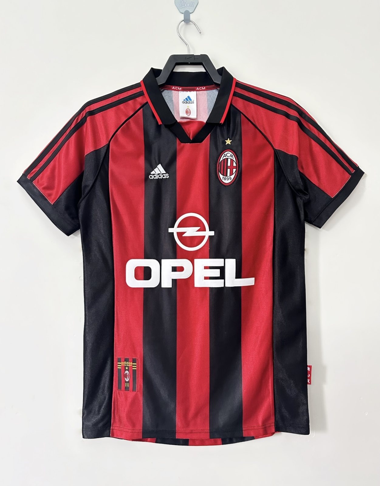 1998-99 AC Home Retro Jersey 1