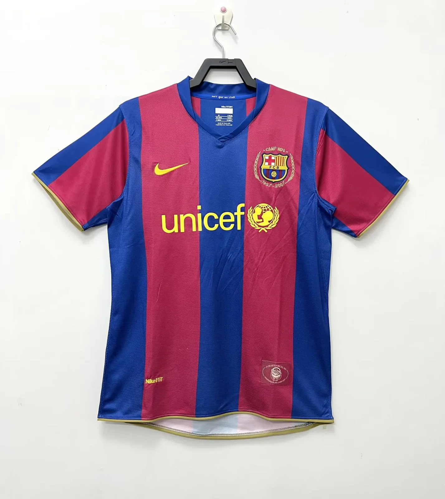 2007-08 Barcelona Home Retro Jersey 1