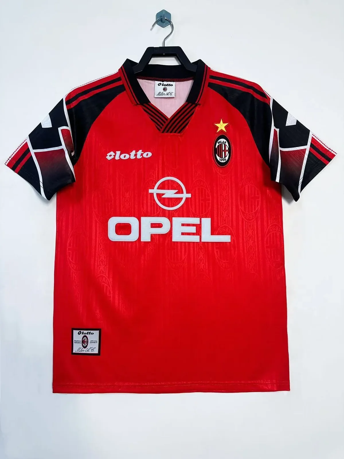1997-98 AC Milan Red Special Edition Retro Jersey 1