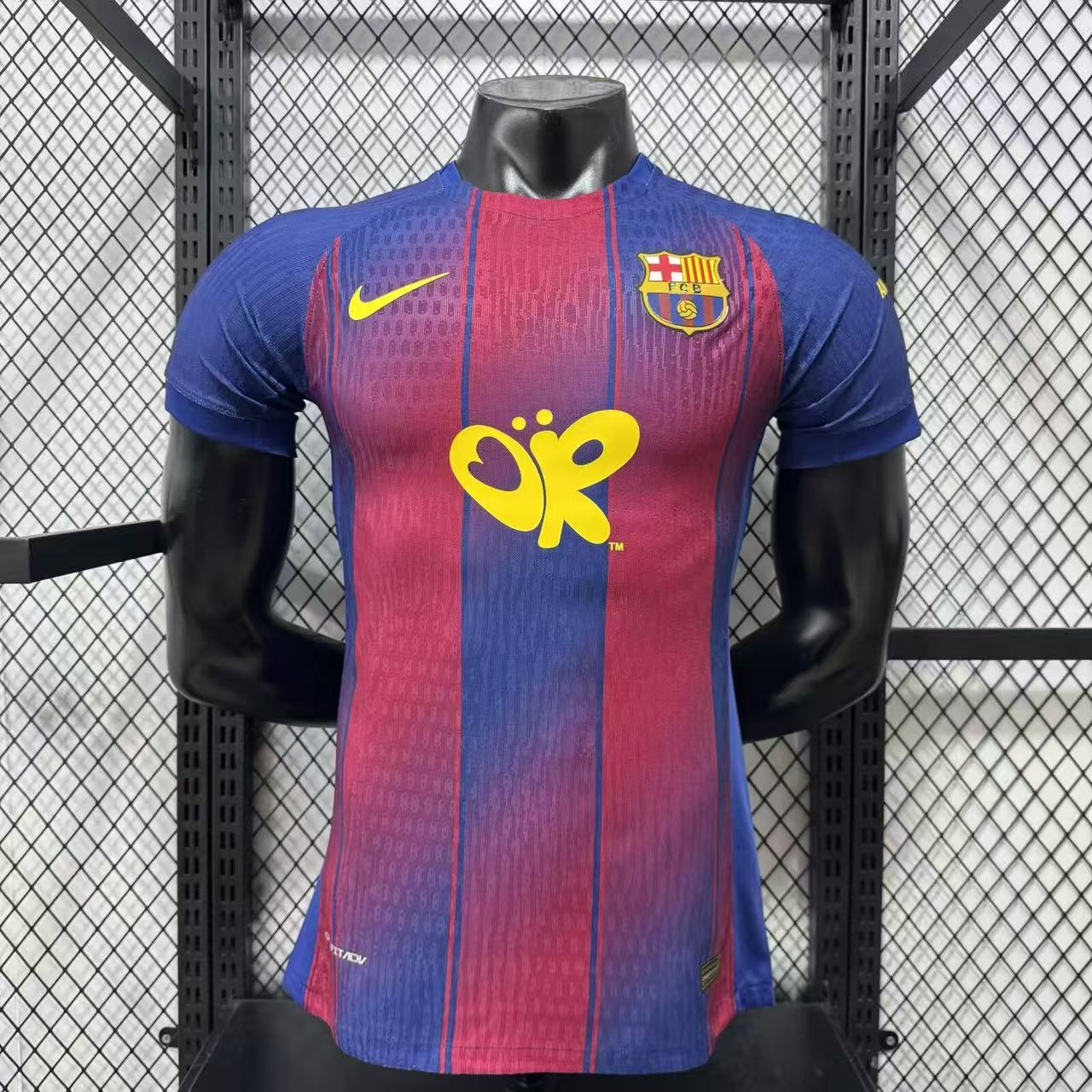 2025-26 Barcelona Special Collaboration Jersey – Player Version 1