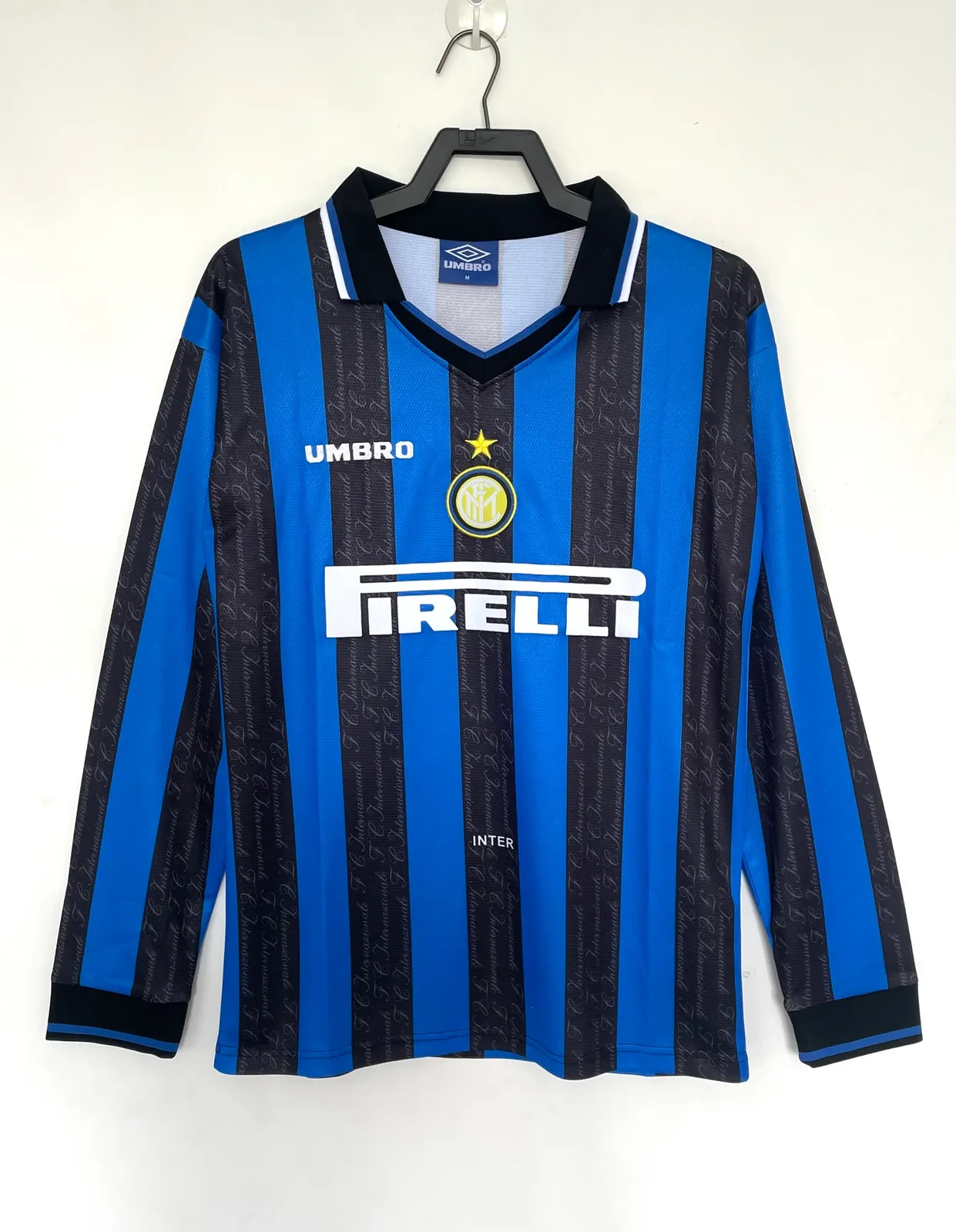 1997-98 Inter Milan Home Long Sleeve Retro Jersey 1