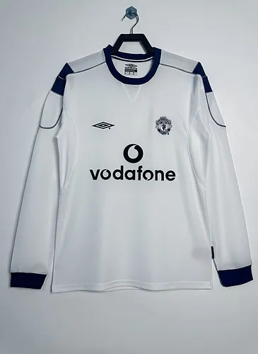 2000-01 Manchester United Away Long Sleeve Retro Shirt 1