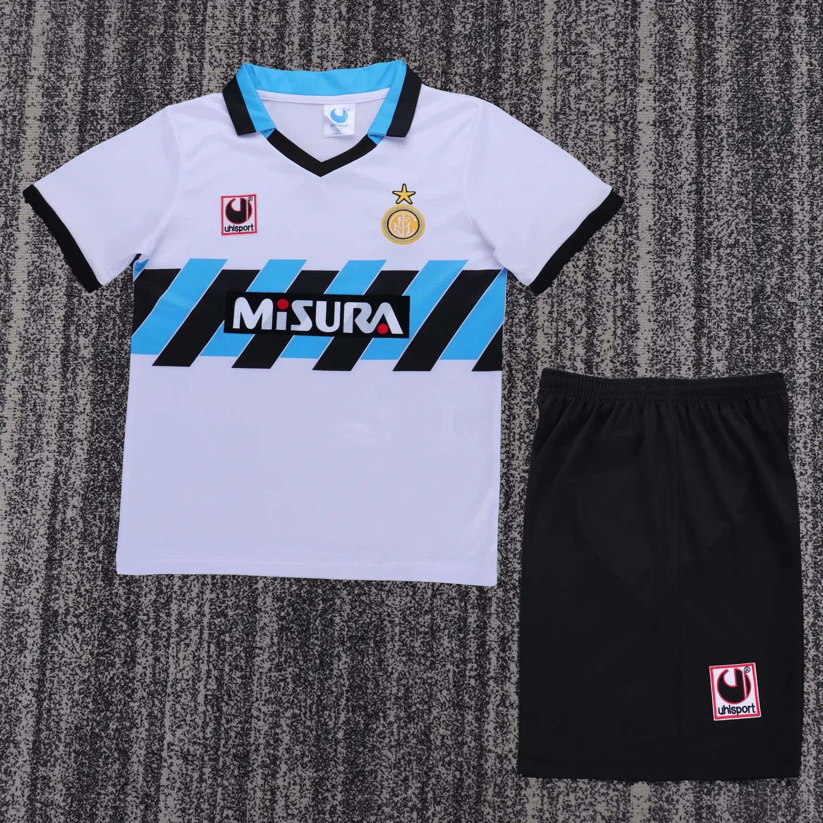 1990-91 Inter Milan Away Retro Jersey – Kids' 1