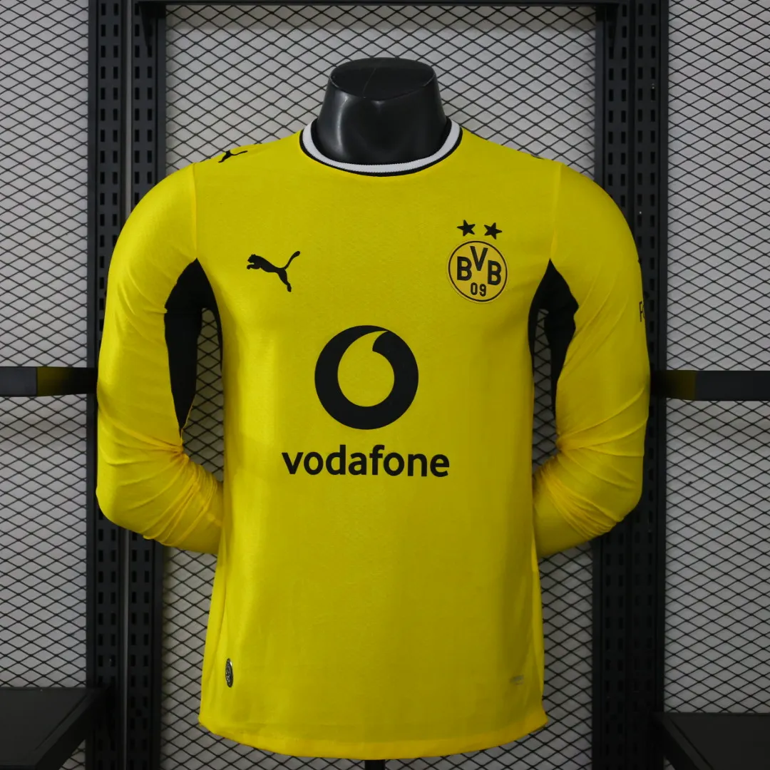 2026-27  Dortmund Home Long-Sleeve Jersey – Player Version 1