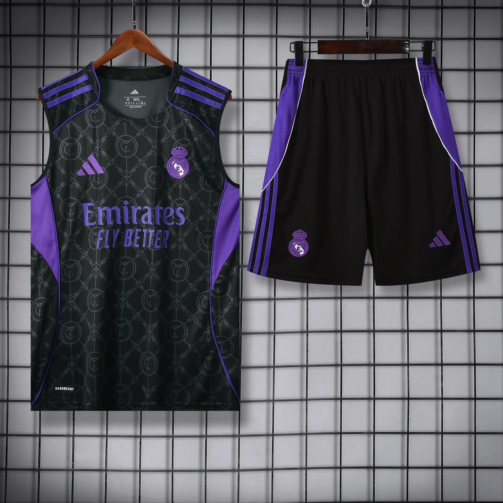 2025-26 Real Madrid Training Vest Jersey 1