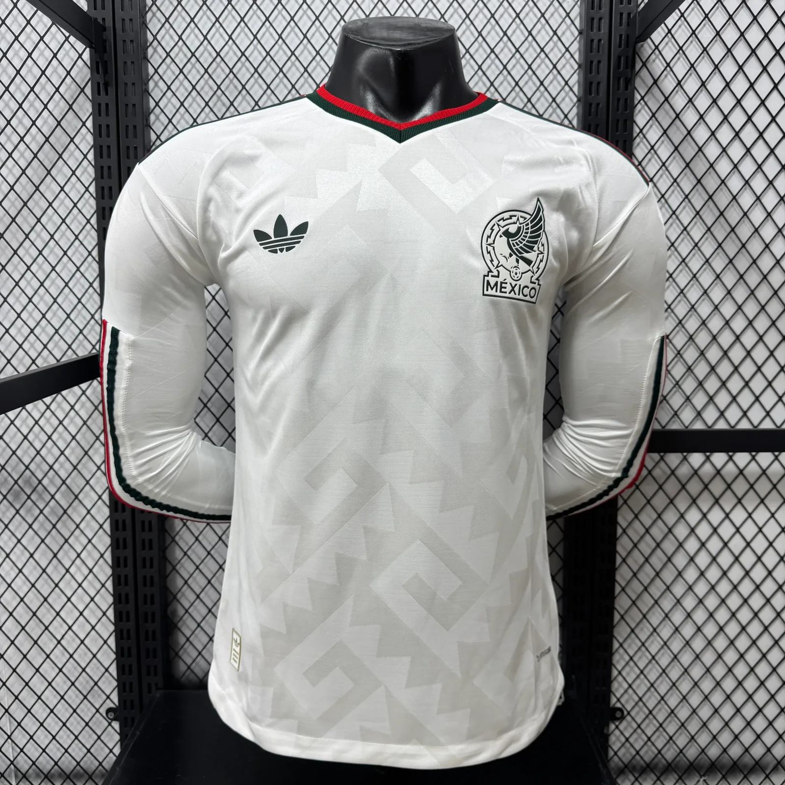 2026-27 Mexico Away Long-Sleeve Jersey - Player Version 1