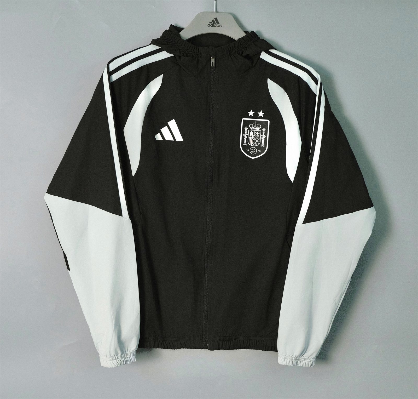 2026-27 Spain Hooded Waterproof Windbreaker