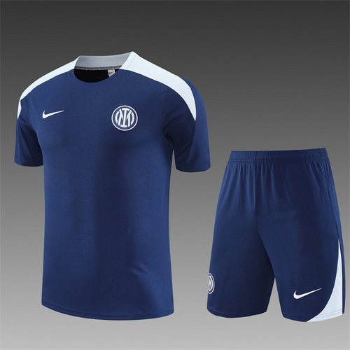 2025-26 Inter Milan Royal Blue Short Sleeve Training Jersey 1