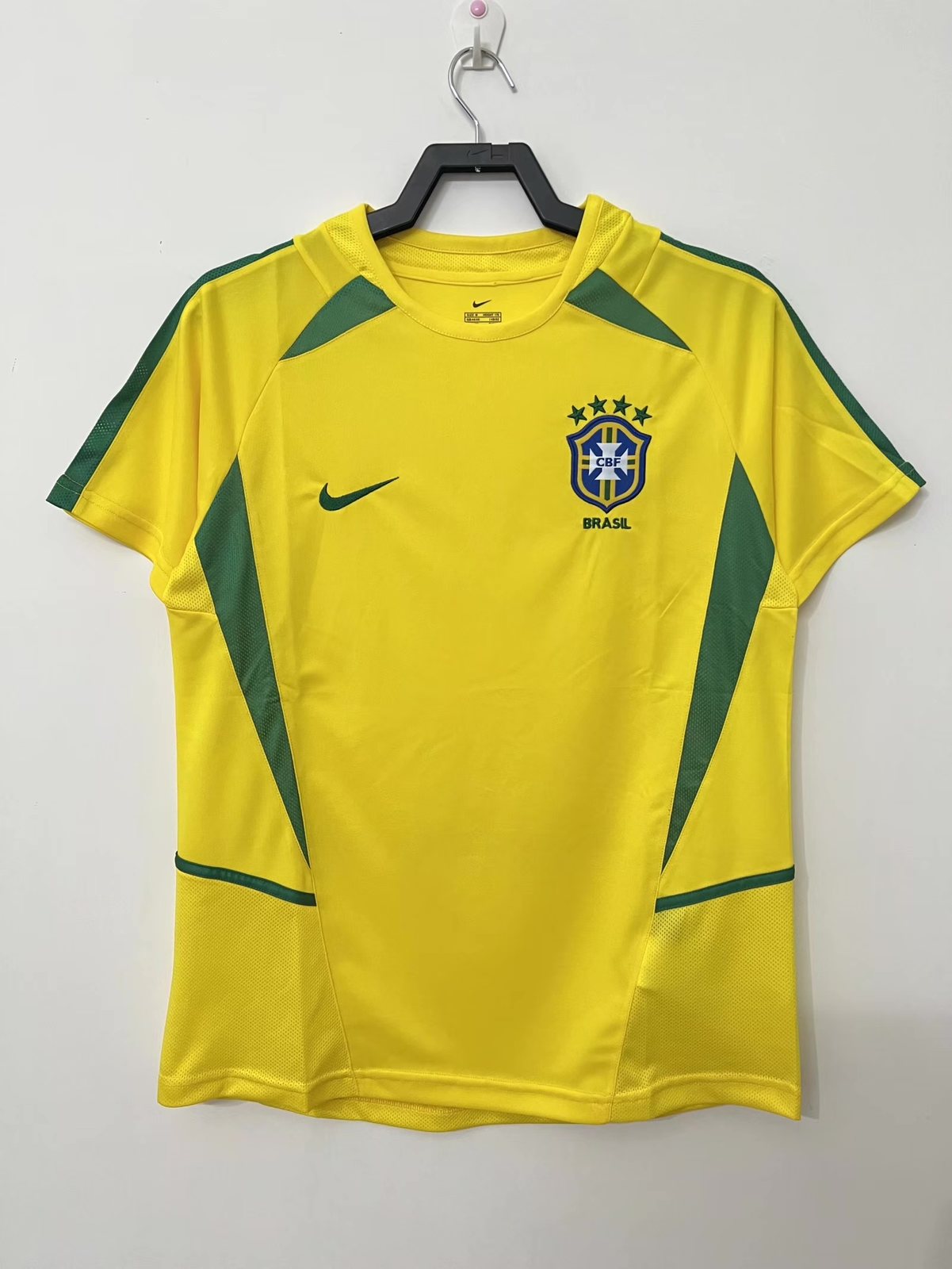 2002 Brazil Home Retro Jersey 1