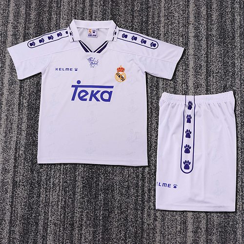 1994-96 Real Madrid Home Retro Jersey - Kids 1