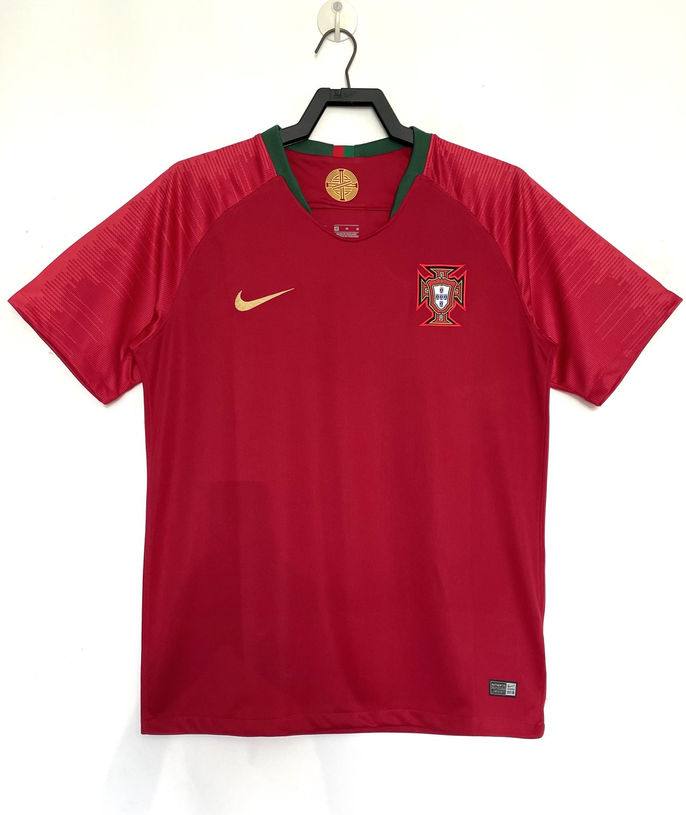 2018 Portugal Home Retro Jersey 1