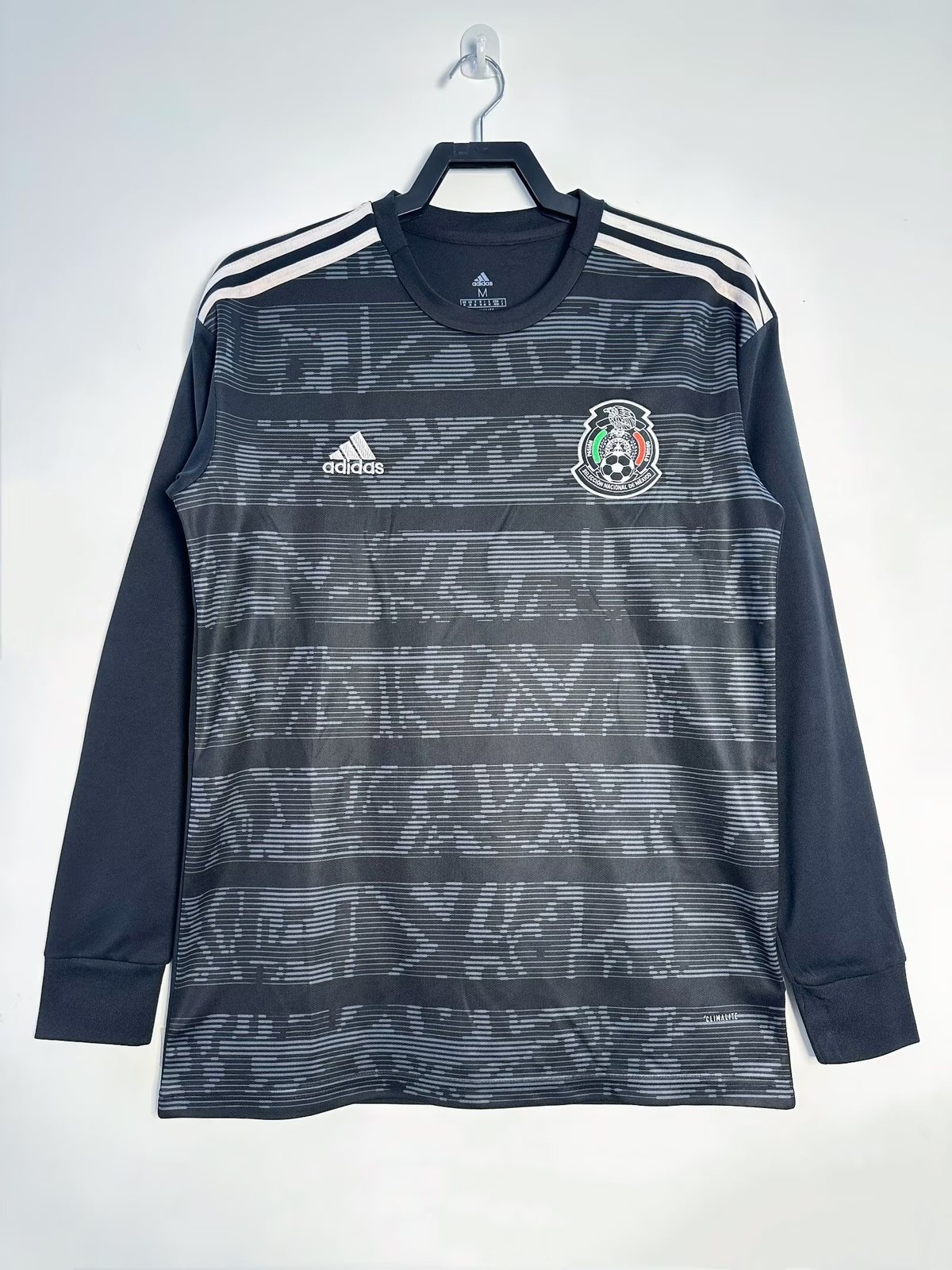2019 Mexico Home Long Sleeve Retro Jersey 1