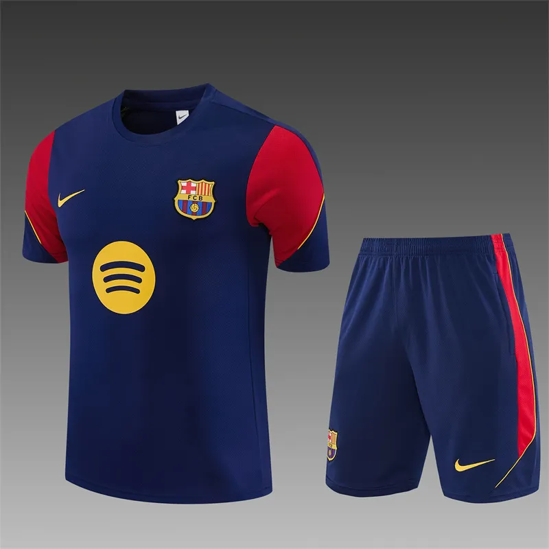 2026-27 Barcelona Royal Blue Short-Sleeve Training Jersey 1