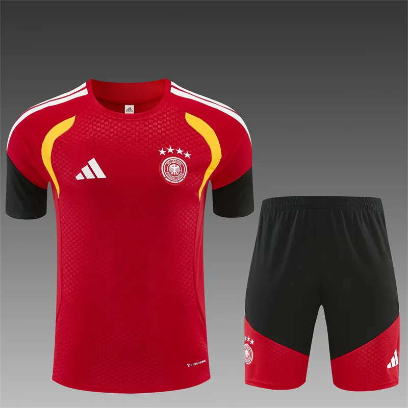 2026-27 Germany Red Short-Sleeve Training Jersey 1