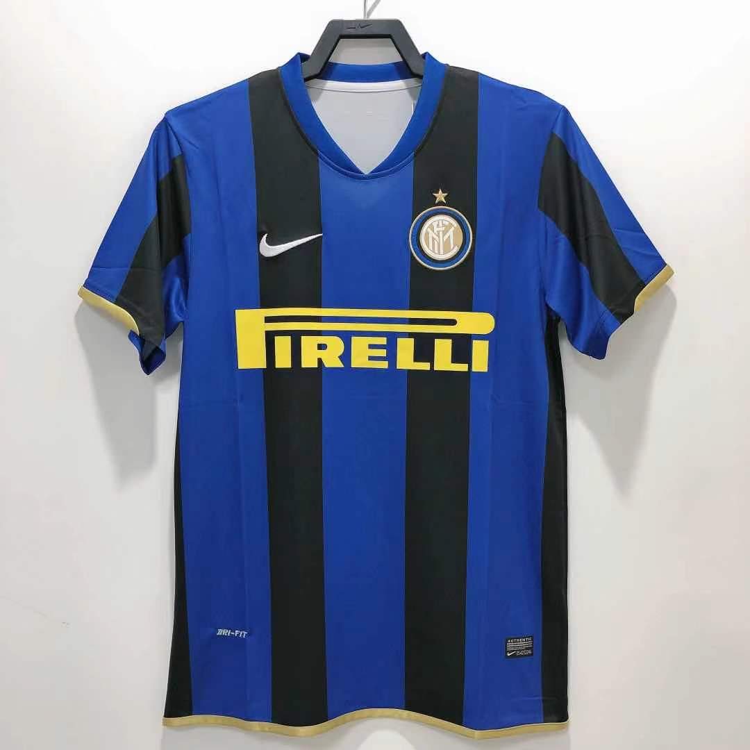 2008-09 Inter Milan Home Champions League Retro Jersey 1