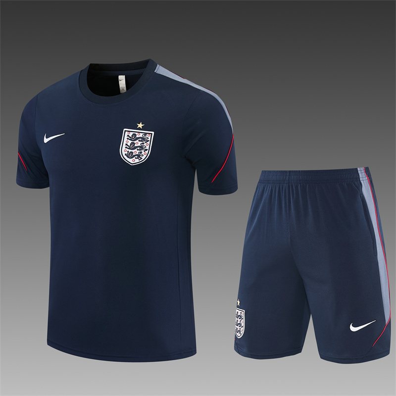 2026-27 England Royal Blue Short-Sleeve Training Jersey 1