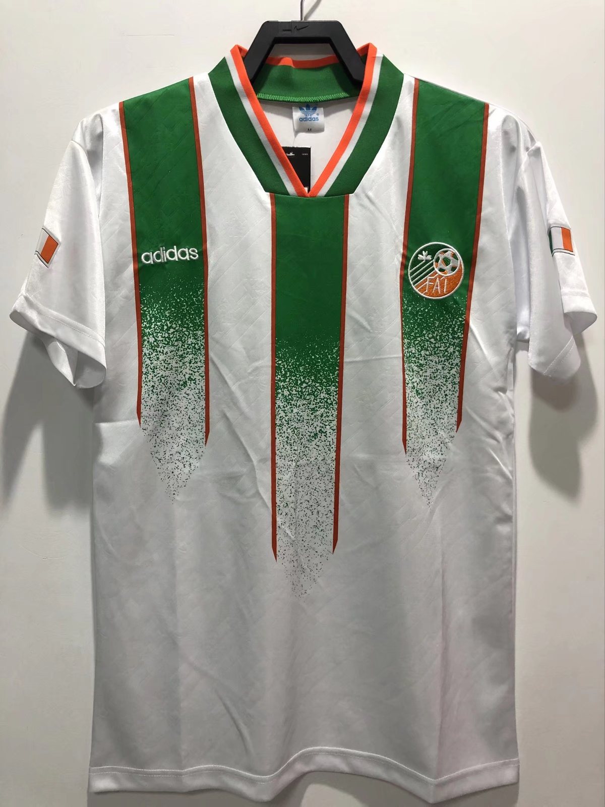 1994 Ireland Away Retro Shirt - No Ads 1