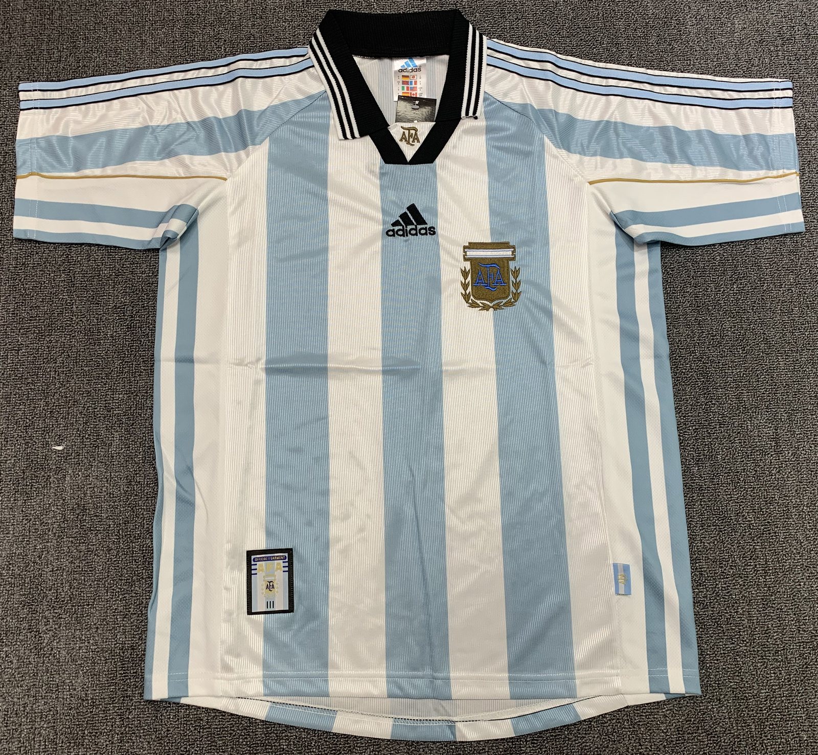 1998 Argentina Home Retro Jersey 1