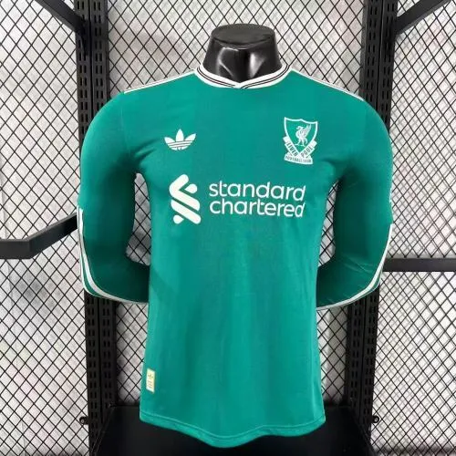 2025-26 Liverpool FC Away Long Sleeve Jersey - Player Edition 1
